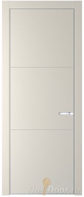 Дверь Profil Doors 13PE цвет Кремовая Магнолия (RAL 120-04) кромка Серебро Дверь Profil Doors 13PE цвет Кремовая Магнолия (RAL 120-04) кромка Серебро