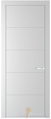 Дверь Profil Doors 15PE цвет Крем Вайт (RAL 120-02) кромка Серебро Дверь Profil Doors 15PE цвет Крем Вайт (RAL 120-02) кромка Серебро