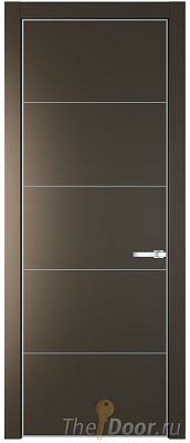 Дверь Profil Doors 15PE цвет Перламутр бронза кромка Серебро Дверь Profil Doors 15PE цвет Перламутр бронза кромка Серебро