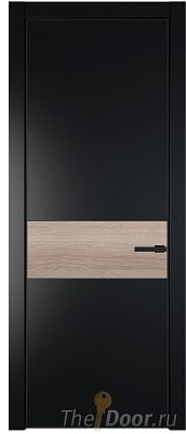 Дверь Profil Doors 17PE цвет Блэк кромка Черный матовый RAL9005 вставка Дуб Сонома Дверь Profil Doors 17PE цвет Блэк кромка Черный матовый RAL9005 вставка Дуб Сонома