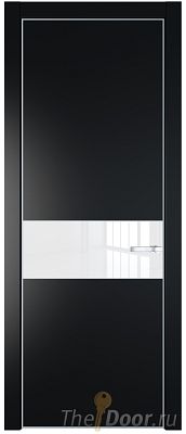 Дверь Profil Doors 17PE цвет Блэк кромка Серебро стекло Lacobel лак Классик Дверь Profil Doors 17PE цвет Блэк кромка Серебро стекло Lacobel лак Классик