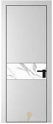 Дверь Profil Doors 17PE цвет Крем Вайт (RAL 120-02) кромка Черный матовый RAL9005 стекло Нефи белый узор серебро Дверь Profil Doors 17PE цвет Крем Вайт (RAL 120-02) кромка Черный матовый RAL9005 стекло Нефи белый узор серебро