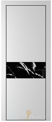 Дверь Profil Doors 17PE цвет Крем Вайт (RAL 120-02) кромка Черный матовый RAL9005 стекло Нефи черный узор серебро Дверь Profil Doors 17PE цвет Крем Вайт (RAL 120-02) кромка Черный матовый RAL9005 стекло Нефи черный узор серебро