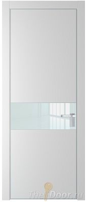 Дверь Profil Doors 17PE цвет Крем Вайт (RAL 120-02) кромка Серебро стекло Lacobel Белый лак Дверь Profil Doors 17PE цвет Крем Вайт (RAL 120-02) кромка Серебро стекло Lacobel Белый лак