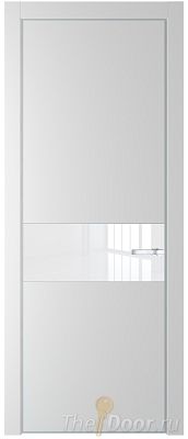 Дверь Profil Doors 17PE цвет Крем Вайт (RAL 120-02) кромка Серебро стекло Lacobel лак Классик Дверь Profil Doors 17PE цвет Крем Вайт (RAL 120-02) кромка Серебро стекло Lacobel лак Классик