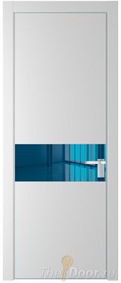 Дверь Profil Doors 17PE цвет Крем Вайт (RAL 120-02) кромка Серебро стекло Зеркало Blue Дверь Profil Doors 17PE цвет Крем Вайт (RAL 120-02) кромка Серебро стекло Зеркало Blue