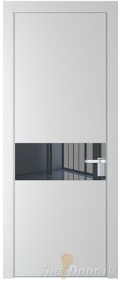 Дверь Profil Doors 17PE цвет Крем Вайт (RAL 120-02) кромка Серебро стекло Зеркало Grey Дверь Profil Doors 17PE цвет Крем Вайт (RAL 120-02) кромка Серебро стекло Зеркало Grey