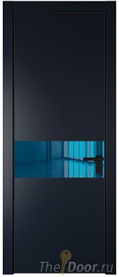 Дверь Profil Doors 17PE цвет Нэви Блу (RAL 7016) кромка Черный матовый RAL9005 стекло Зеркало Blue Дверь Profil Doors 17PE цвет Нэви Блу (RAL 7016) кромка Черный матовый RAL9005 стекло Зеркало Blue