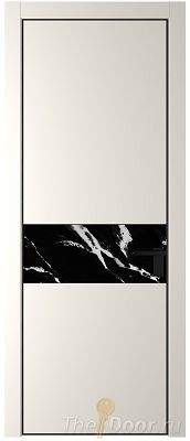 Дверь Profil Doors 17PE цвет Перламутр белый кромка Черный матовый RAL9005 стекло Нефи черный узор серебро Дверь Profil Doors 17PE цвет Перламутр белый кромка Черный матовый RAL9005 стекло Нефи черный узор серебро