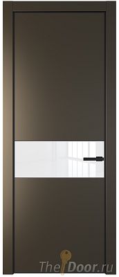 Дверь Profil Doors 17PE цвет Перламутр бронза кромка Черный матовый RAL9005 стекло Lacobel лак Классик Дверь Profil Doors 17PE цвет Перламутр бронза кромка Черный матовый RAL9005 стекло Lacobel лак Классик