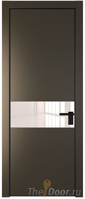 Дверь Profil Doors 17PE цвет Перламутр бронза кромка Черный матовый RAL9005 стекло Lacobel Перламутровый лак Дверь Profil Doors 17PE цвет Перламутр бронза кромка Черный матовый RAL9005 стекло Lacobel Перламутровый лак
