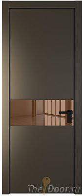 Дверь Profil Doors 17PE цвет Перламутр бронза кромка Черный матовый RAL9005 стекло Зеркало Bronza Дверь Profil Doors 17PE цвет Перламутр бронза кромка Черный матовый RAL9005 стекло Зеркало Bronza