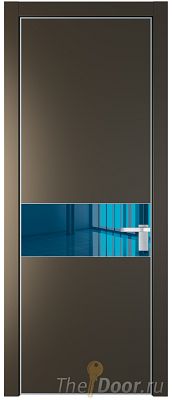 Дверь Profil Doors 17PE цвет Перламутр бронза кромка Серебро стекло Зеркало Blue Дверь Profil Doors 17PE цвет Перламутр бронза кромка Серебро стекло Зеркало Blue