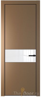 Дверь Profil Doors 17PE цвет Перламутр золото кромка Черный матовый RAL9005 стекло Lacobel лак Классик Дверь Profil Doors 17PE цвет Перламутр золото кромка Черный матовый RAL9005 стекло Lacobel лак Классик