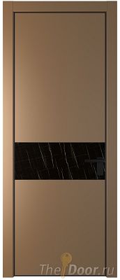 Дверь Profil Doors 17PE цвет Перламутр золото кромка Черный матовый RAL9005 стекло Неро мрамор Дверь Profil Doors 17PE цвет Перламутр золото кромка Черный матовый RAL9005 стекло Неро мрамор
