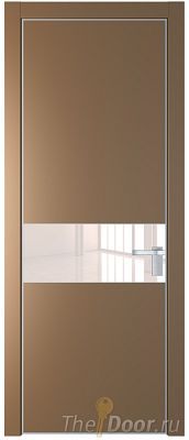 Дверь Profil Doors 17PE цвет Перламутр золото кромка Серебро стекло Lacobel Перламутровый лак Дверь Profil Doors 17PE цвет Перламутр золото кромка Серебро стекло Lacobel Перламутровый лак