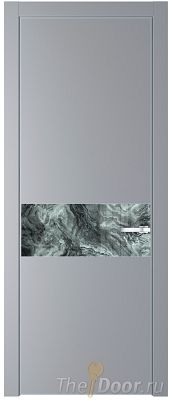 Дверь Profil Doors 17PE цвет Смоки (RAL 870-02) кромка Серебро стекло Атриум серебро Дверь Profil Doors 17PE цвет Смоки (RAL 870-02) кромка Серебро стекло Атриум серебро