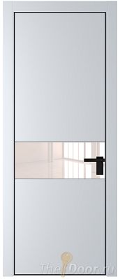 Дверь Profil Doors 17PE цвет Вайт (RAL 110 96 02) кромка Черный матовый RAL9005 стекло Lacobel Перламутровый лак Дверь Profil Doors 17PE цвет Вайт (RAL 110 96 02) кромка Черный матовый RAL9005 стекло Lacobel Перламутровый лак