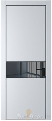 Дверь Profil Doors 17PE цвет Вайт (RAL 110 96 02) кромка Черный матовый RAL9005 стекло Зеркало Grey Дверь Profil Doors 17PE цвет Вайт (RAL 110 96 02) кромка Черный матовый RAL9005 стекло Зеркало Grey