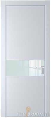 Дверь Profil Doors 17PE цвет Вайт (RAL 110 96 02) кромка Серебро стекло Lacobel Белый лак Дверь Profil Doors 17PE цвет Вайт (RAL 110 96 02) кромка Серебро стекло Lacobel Белый лак