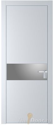 Дверь Profil Doors 17PE цвет Вайт (RAL 110 96 02) кромка Серебро стекло Lacobel Серебро Матлак Дверь Profil Doors 17PE цвет Вайт (RAL 110 96 02) кромка Серебро стекло Lacobel Серебро Матлак