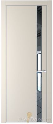 Дверь Profil Doors 18PE цвет Кремовая Магнолия (RAL 120-04) кромка Серебро стекло Зеркало Дверь Profil Doors 18PE цвет Кремовая Магнолия (RAL 120-04) кромка Серебро стекло Зеркало