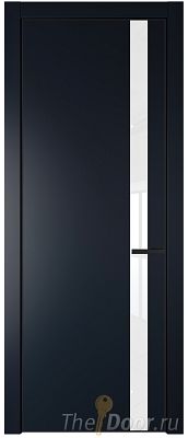 Дверь Profil Doors 18PE цвет Нэви Блу (RAL 7016) кромка Черный матовый RAL9005 стекло Lacobel лак Классик Дверь Profil Doors 18PE цвет Нэви Блу (RAL 7016) кромка Черный матовый RAL9005 стекло Lacobel лак Классик