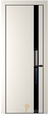 Дверь Profil Doors 18PE цвет Перламутр белый кромка Черный матовый RAL9005 стекло Lacobel Черный лак Дверь Profil Doors 18PE цвет Перламутр белый кромка Черный матовый RAL9005 стекло Lacobel Черный лак