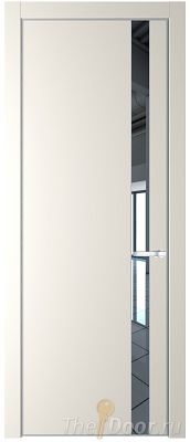 Дверь Profil Doors 18PE цвет Перламутр белый кромка Серебро стекло Зеркало Дверь Profil Doors 18PE цвет Перламутр белый кромка Серебро стекло Зеркало