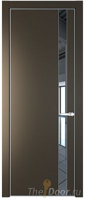 Дверь Profil Doors 18PE цвет Перламутр бронза кромка Серебро стекло Зеркало Дверь Profil Doors 18PE цвет Перламутр бронза кромка Серебро стекло Зеркало