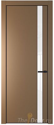Дверь Profil Doors 18PE цвет Перламутр золото кромка Черный матовый RAL9005 стекло Lacobel лак Классик Дверь Profil Doors 18PE цвет Перламутр золото кромка Черный матовый RAL9005 стекло Lacobel лак Классик