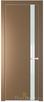 Дверь Profil Doors 18PE цвет Перламутр золото кромка Серебро стекло Lacobel Белый лак Дверь Profil Doors 18PE цвет Перламутр золото кромка Серебро стекло Lacobel Белый лак