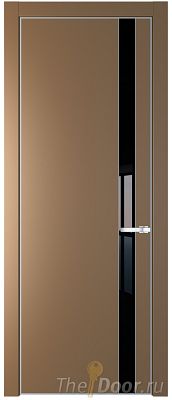 Дверь Profil Doors 18PE цвет Перламутр золото кромка Серебро стекло Lacobel Черный лак Дверь Profil Doors 18PE цвет Перламутр золото кромка Серебро стекло Lacobel Черный лак