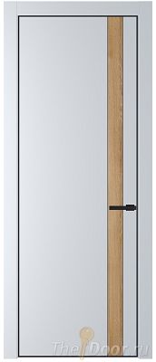 Дверь Profil Doors 18PE цвет Вайт (RAL 110 96 02) кромка Черный матовый RAL9005 вставка Дуб Карамель Дверь Profil Doors 18PE цвет Вайт (RAL 110 96 02) кромка Черный матовый RAL9005 вставка Дуб Карамель