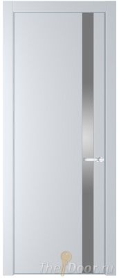 Дверь Profil Doors 18PE цвет Вайт (RAL 110 96 02) кромка Серебро стекло Lacobel Серебро Матлак Дверь Profil Doors 18PE цвет Вайт (RAL 110 96 02) кромка Серебро стекло Lacobel Серебро Матлак