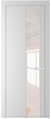 Дверь Profil Doors 19PE цвет Крем Вайт (RAL 120-02) кромка Серебро стекло Lacobel Перламутровый лак Дверь Profil Doors 19PE цвет Крем Вайт (RAL 120-02) кромка Серебро стекло Lacobel Перламутровый лак