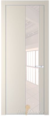 Дверь Profil Doors 19PE цвет Кремовая Магнолия (RAL 120-04) кромка Серебро стекло Lacobel Перламутровый лак Дверь Profil Doors 19PE цвет Кремовая Магнолия (RAL 120-04) кромка Серебро стекло Lacobel Перламутровый лак