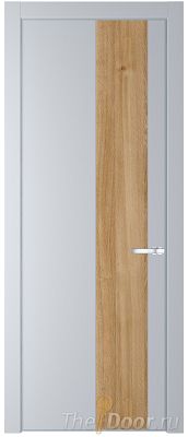 Дверь Profil Doors 19PE цвет Лайт Грей (RAL 870-01) кромка Серебро вставка Дуб Карамель Дверь Profil Doors 19PE цвет Лайт Грей (RAL 870-01) кромка Серебро вставка Дуб Карамель