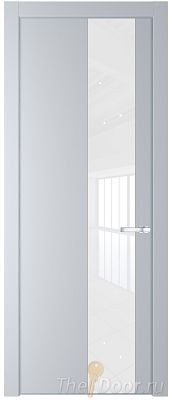Дверь Profil Doors 19PE цвет Лайт Грей (RAL 870-01) кромка Серебро стекло Lacobel лак Классик Дверь Profil Doors 19PE цвет Лайт Грей (RAL 870-01) кромка Серебро стекло Lacobel лак Классик