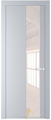 Дверь Profil Doors 19PE цвет Лайт Грей (RAL 870-01) кромка Серебро стекло Lacobel Перламутровый лак Дверь Profil Doors 19PE цвет Лайт Грей (RAL 870-01) кромка Серебро стекло Lacobel Перламутровый лак