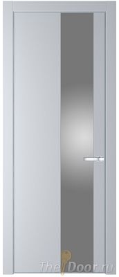 Дверь Profil Doors 19PE цвет Лайт Грей (RAL 870-01) кромка Серебро стекло Lacobel Серебро Матлак Дверь Profil Doors 19PE цвет Лайт Грей (RAL 870-01) кромка Серебро стекло Lacobel Серебро Матлак
