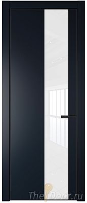 Дверь Profil Doors 19PE цвет Нэви Блу (RAL 7016) кромка Черный матовый RAL9005 стекло Lacobel лак Классик Дверь Profil Doors 19PE цвет Нэви Блу (RAL 7016) кромка Черный матовый RAL9005 стекло Lacobel лак Классик