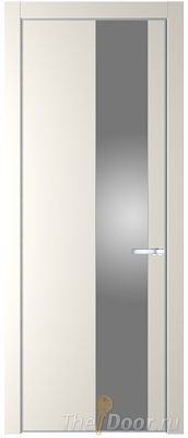 Дверь Profil Doors 19PE цвет Перламутр белый кромка Серебро стекло Lacobel Серебро Матлак Дверь Profil Doors 19PE цвет Перламутр белый кромка Серебро стекло Lacobel Серебро Матлак