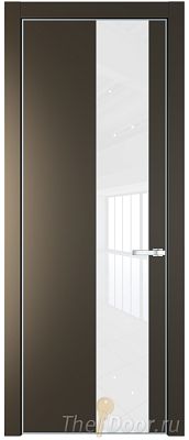 Дверь Profil Doors 19PE цвет Перламутр бронза кромка Серебро стекло Lacobel лак Классик Дверь Profil Doors 19PE цвет Перламутр бронза кромка Серебро стекло Lacobel лак Классик