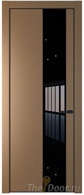 Дверь Profil Doors 19PE цвет Перламутр золото кромка Черный матовый RAL9005 стекло Lacobel Черный лак Дверь Profil Doors 19PE цвет Перламутр золото кромка Черный матовый RAL9005 стекло Lacobel Черный лак