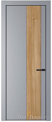 Дверь Profil Doors 19PE цвет Смоки (RAL 870-02) кромка Черный матовый RAL9005 вставка Дуб Карамель Дверь Profil Doors 19PE цвет Смоки (RAL 870-02) кромка Черный матовый RAL9005 вставка Дуб Карамель