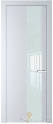 Дверь Profil Doors 19PE цвет Вайт (RAL 110 96 02) кромка Серебро стекло Lacobel Белый лак Дверь Profil Doors 19PE цвет Вайт (RAL 110 96 02) кромка Серебро стекло Lacobel Белый лак