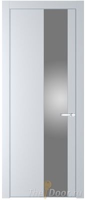 Дверь Profil Doors 19PE цвет Вайт (RAL 110 96 02) кромка Серебро стекло Lacobel Серебро Матлак Дверь Profil Doors 19PE цвет Вайт (RAL 110 96 02) кромка Серебро стекло Lacobel Серебро Матлак