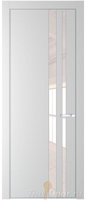 Дверь Profil Doors 20PE цвет Крем Вайт (RAL 120-02) кромка Серебро стекло Lacobel Перламутровый лак Дверь Profil Doors 20PE цвет Крем Вайт (RAL 120-02) кромка Серебро стекло Lacobel Перламутровый лак