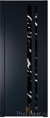 Дверь Profil Doors 20PE цвет Нэви Блу (RAL 7016) кромка Черный матовый RAL9005 стекло Нефи черный узор серебро Дверь Profil Doors 20PE цвет Нэви Блу (RAL 7016) кромка Черный матовый RAL9005 стекло Нефи черный узор серебро